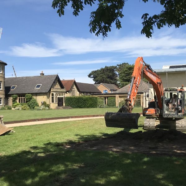 Site access road being constructed 26.05.20 - 1